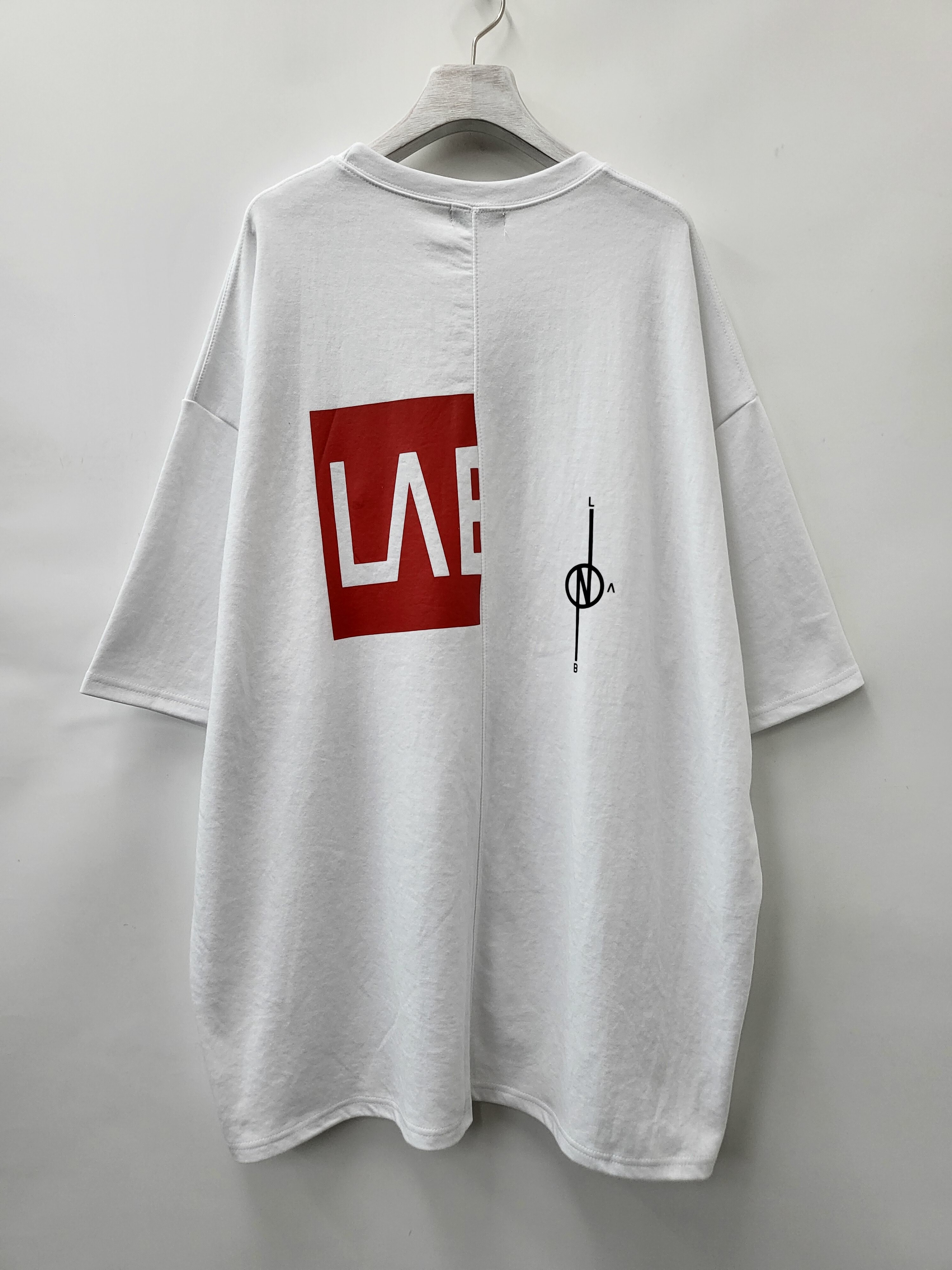 Oversize英文字圖案短袖Tee T4806