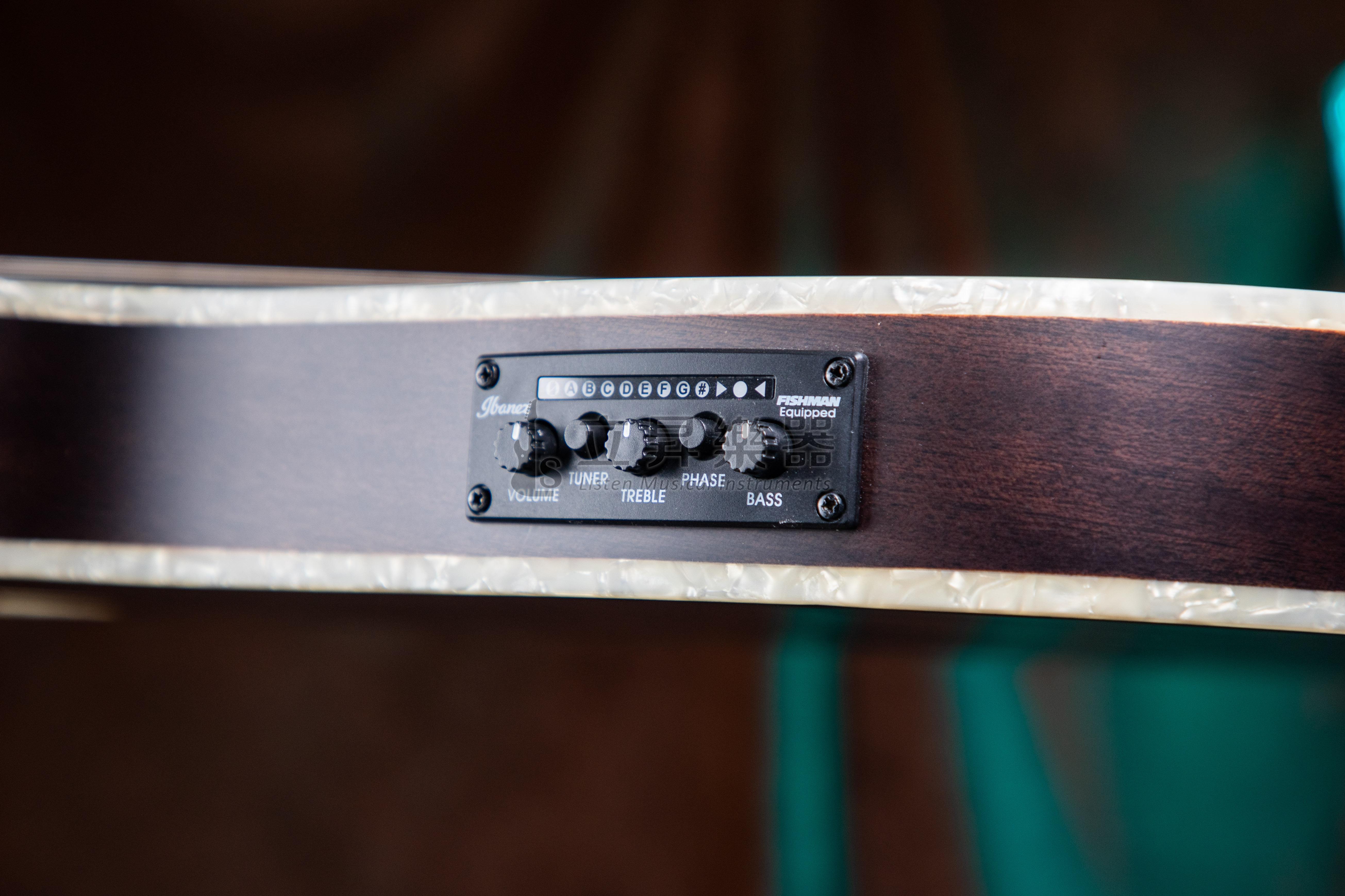 Ibanez 【預定商品】 古典吉他 Ibanez TOD10N-TKF 雲杉面單 沙比利側背版《Polyphia》Tim Henson 限量簽名款 (附琴袋) 第 6 張圖片｜三峽吉他 / Bass