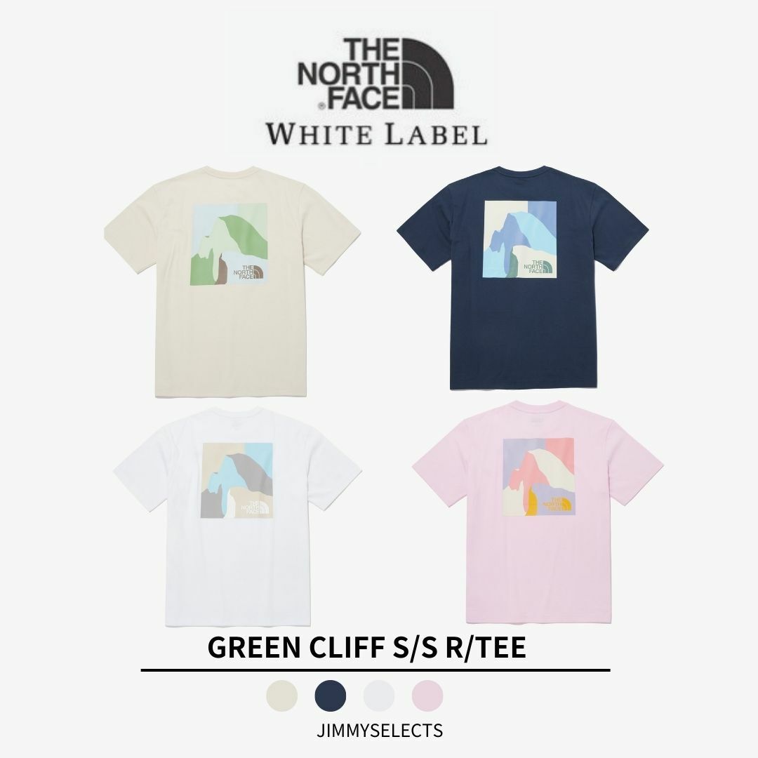 THE NORTH FACE 白標 GREEN CLIFF 短袖 短T 懸崖圖案 NT7UP10