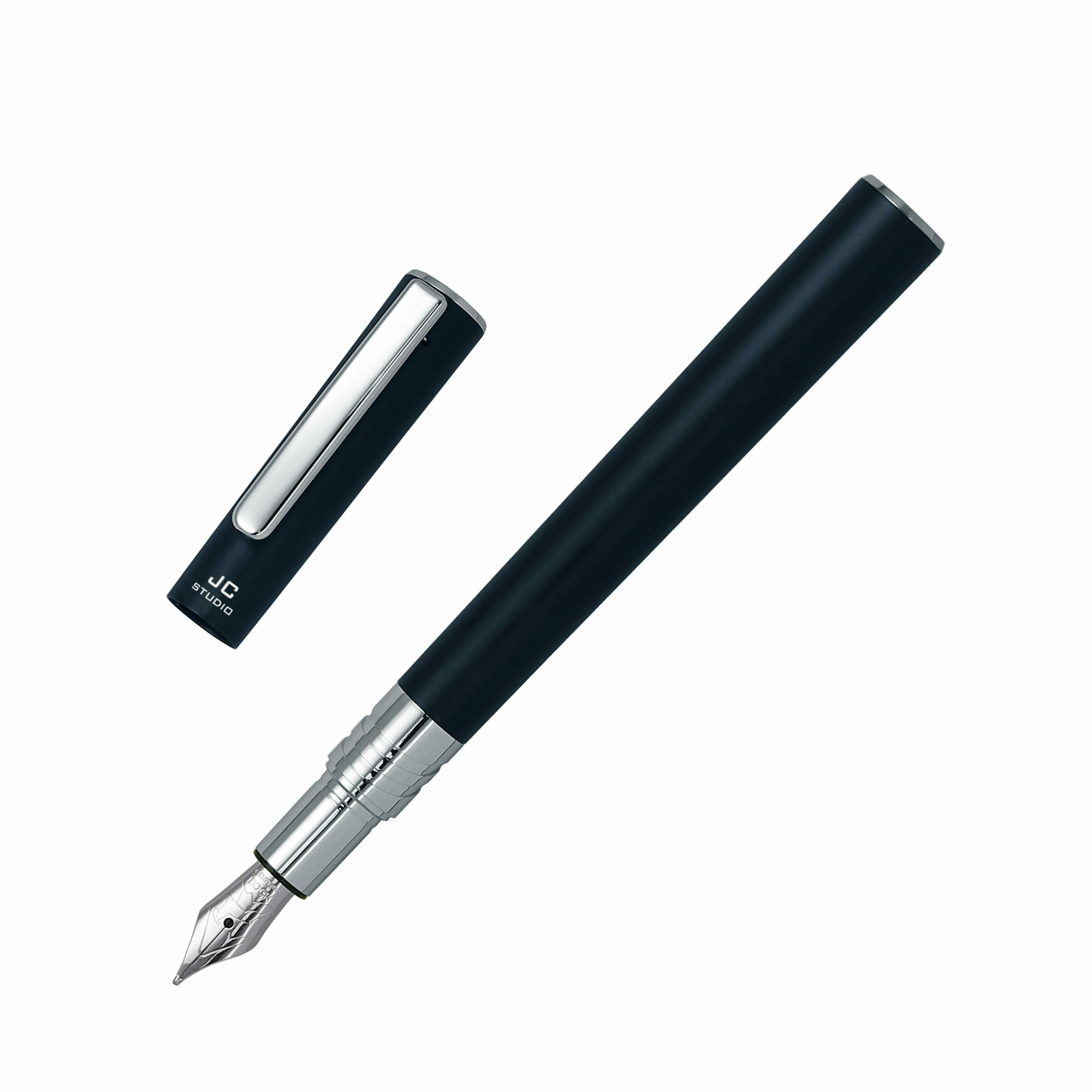 海軍藍 鑄銅 繆思女神鋼筆｜J.C. Studio