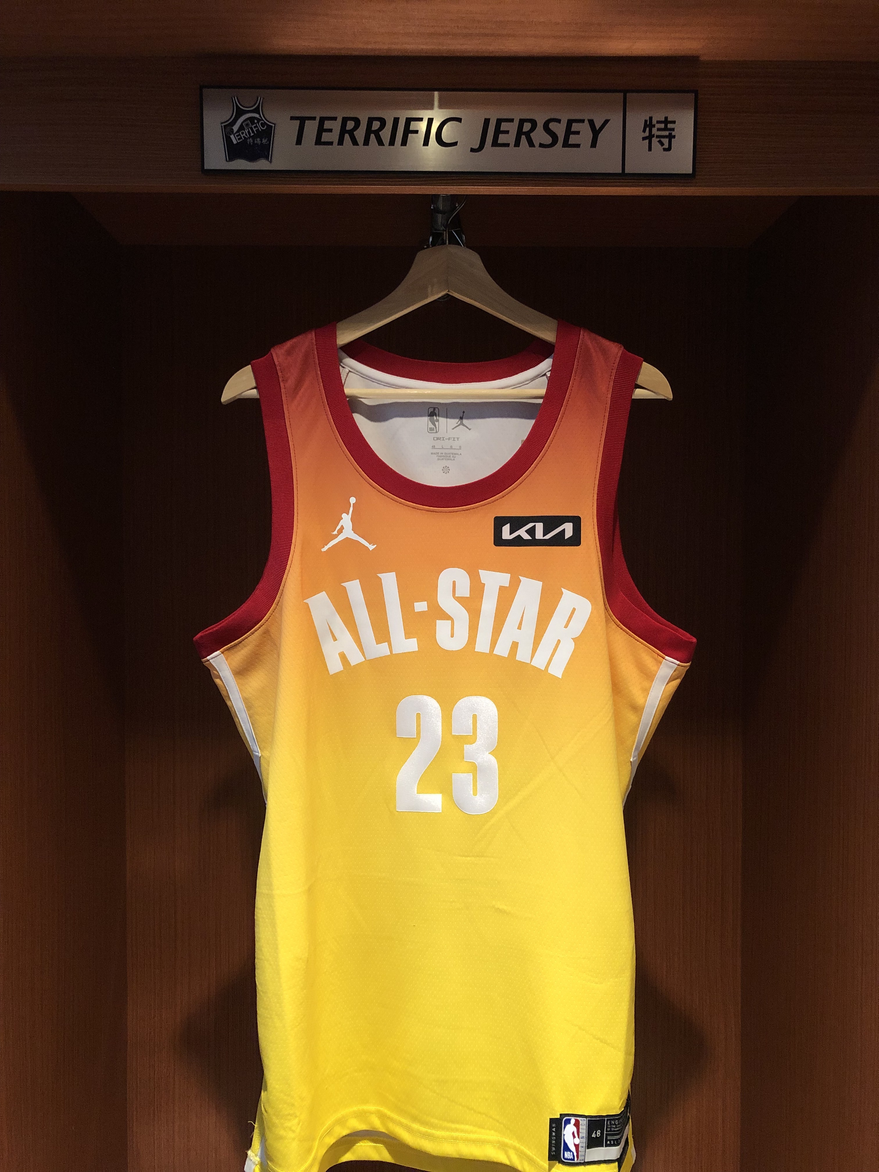 NBA球衣 Lauri Markkanen 22-23 明星賽 橘黃 All Star Jordan Swingman 球迷版 熱轉印 含贊助商標 全新