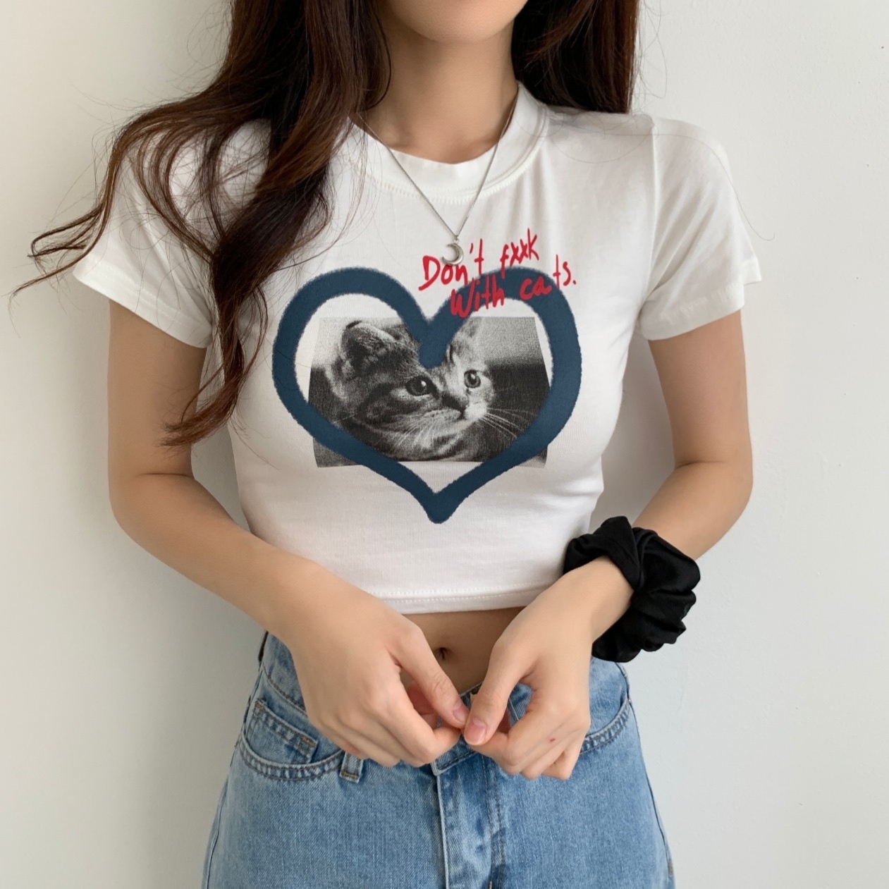 現貨 KR BABY CATS CROP TEE 3 COLORS