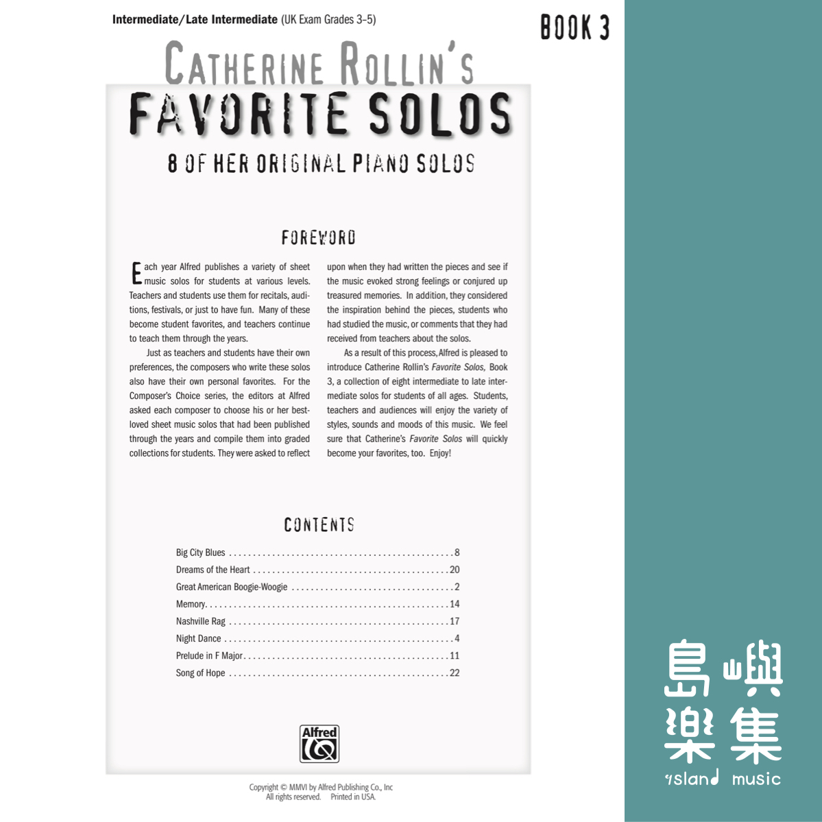 Catherine Rollin's Favorite Solos, Book 3