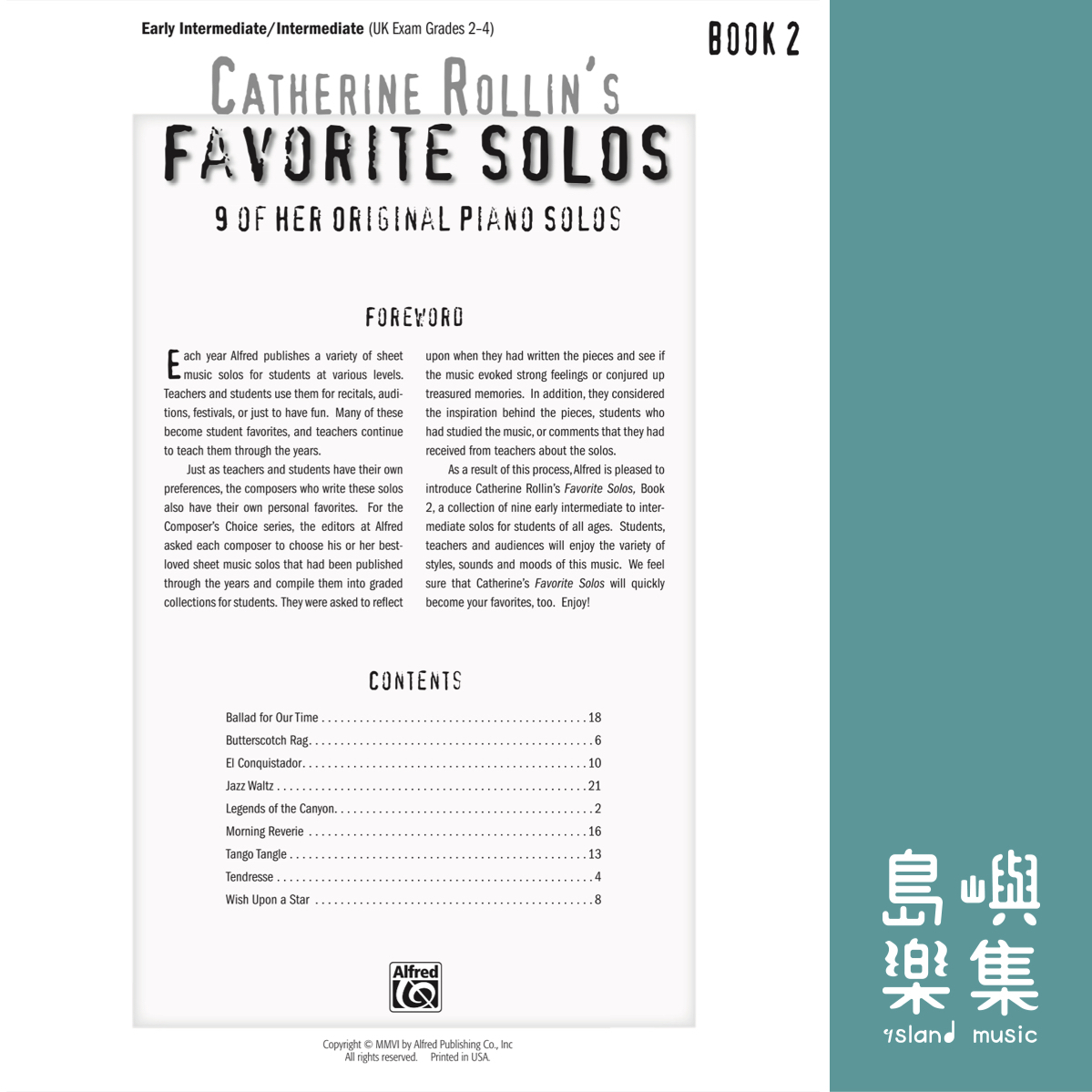 Catherine Rollin's Favorite Solos, Book 2