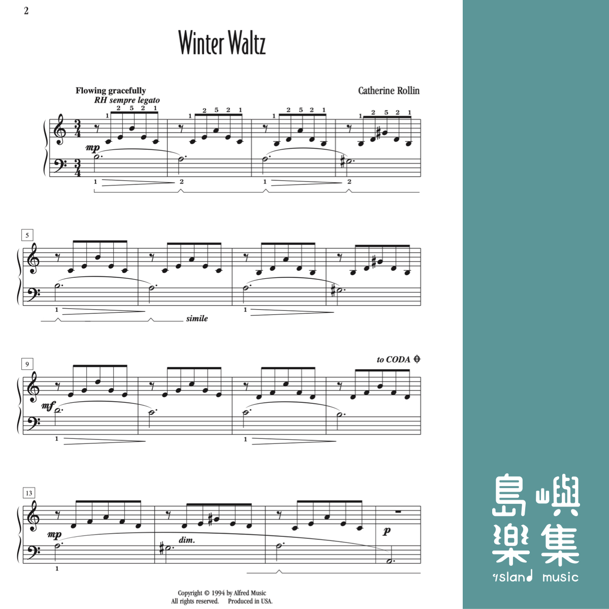 WINTER WALTZ/PIANO SOL-3