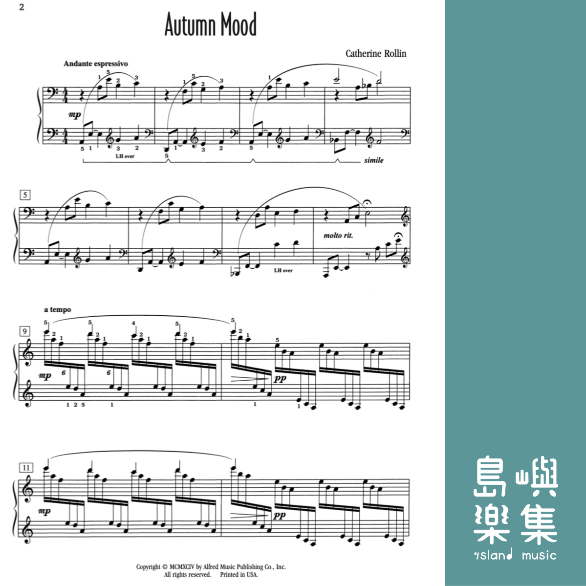 AUTUMN MOOD/PIANO SOL-4&5