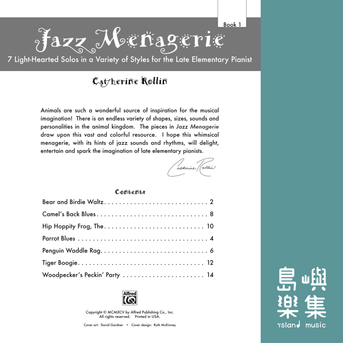 JAZZ MENAGERIE 1/PIANO