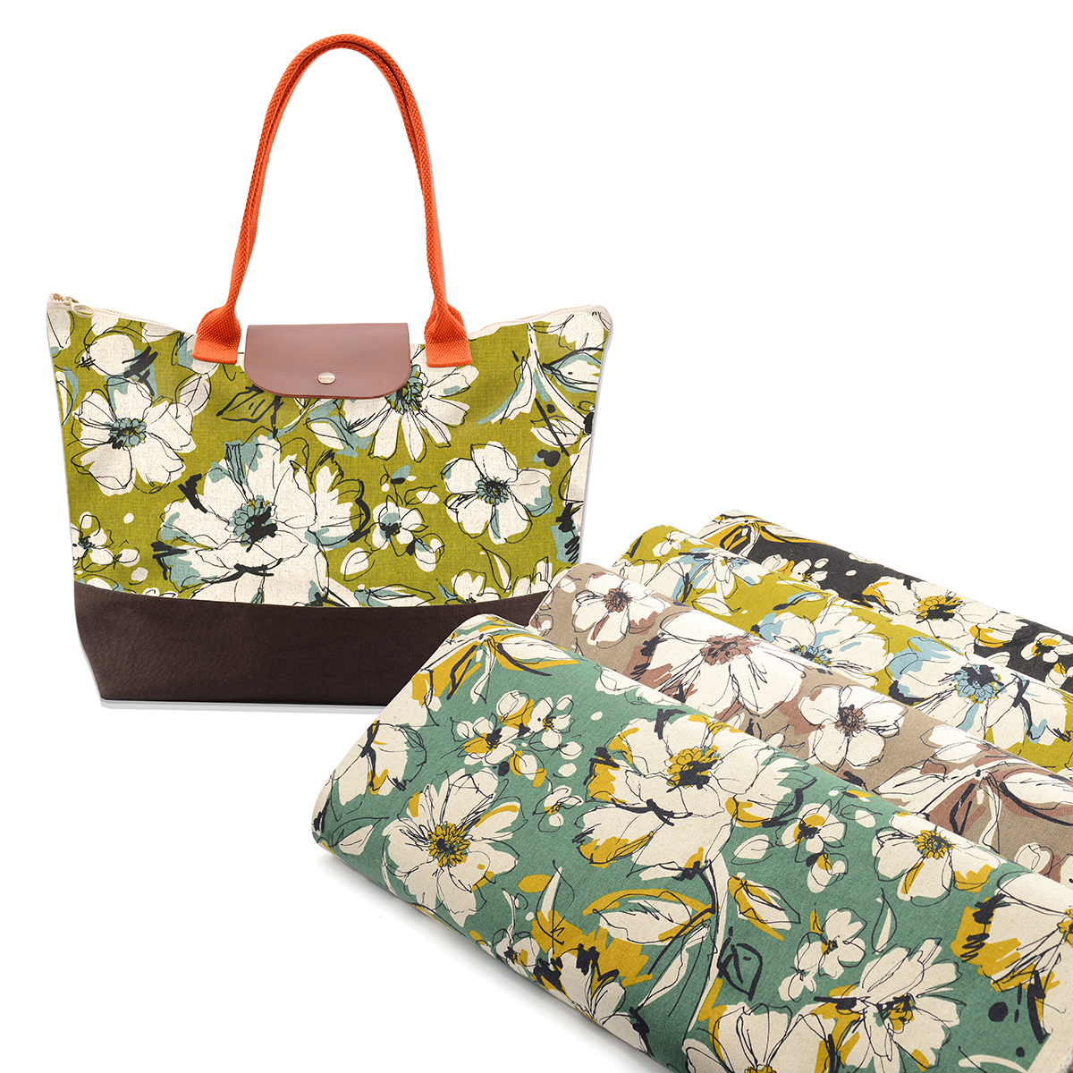 日本進口棉麻布 (一尺)