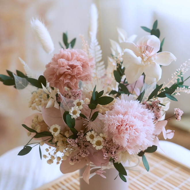 優雅質感康乃馨盆花