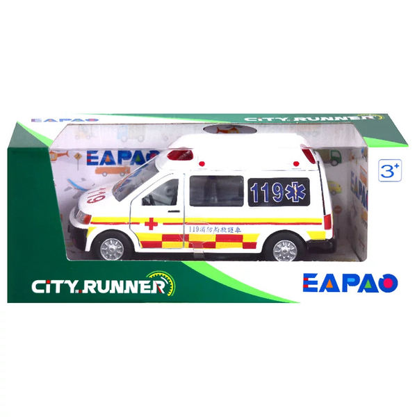《 易保 Eapao 》119救護車(格紋)