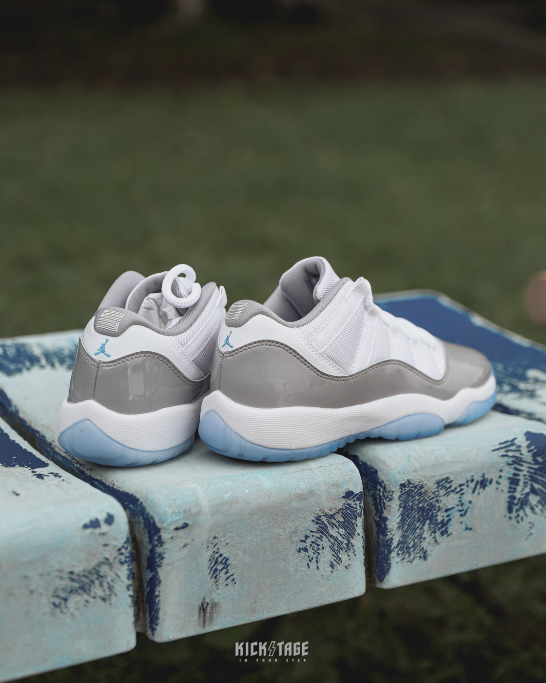 大童鞋女生尺寸AIR JORDAN 11 LOW GS CEMENT GREY 灰水泥漆皮冰底低筒