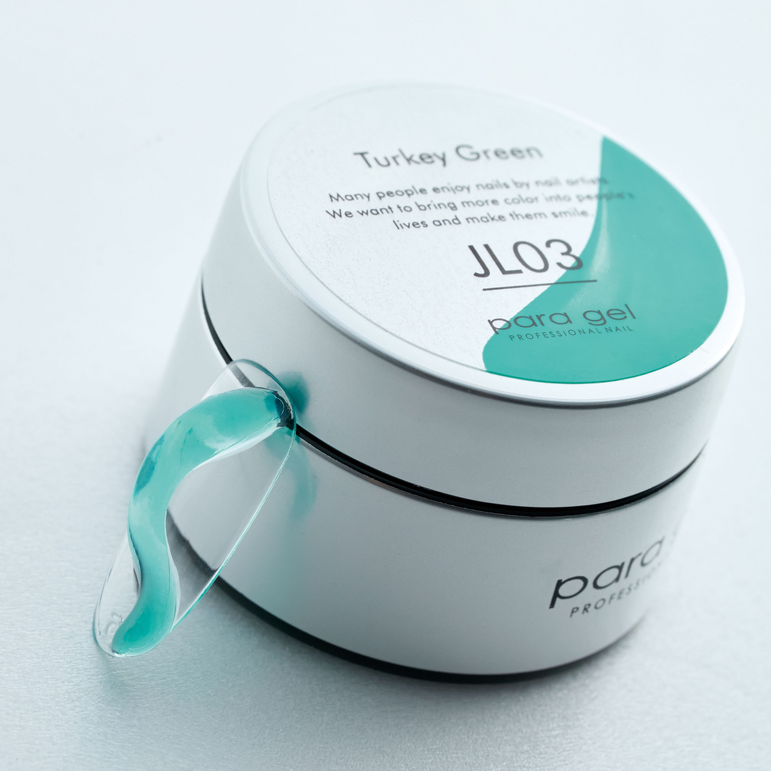 para gel #JL03 Turkey Green