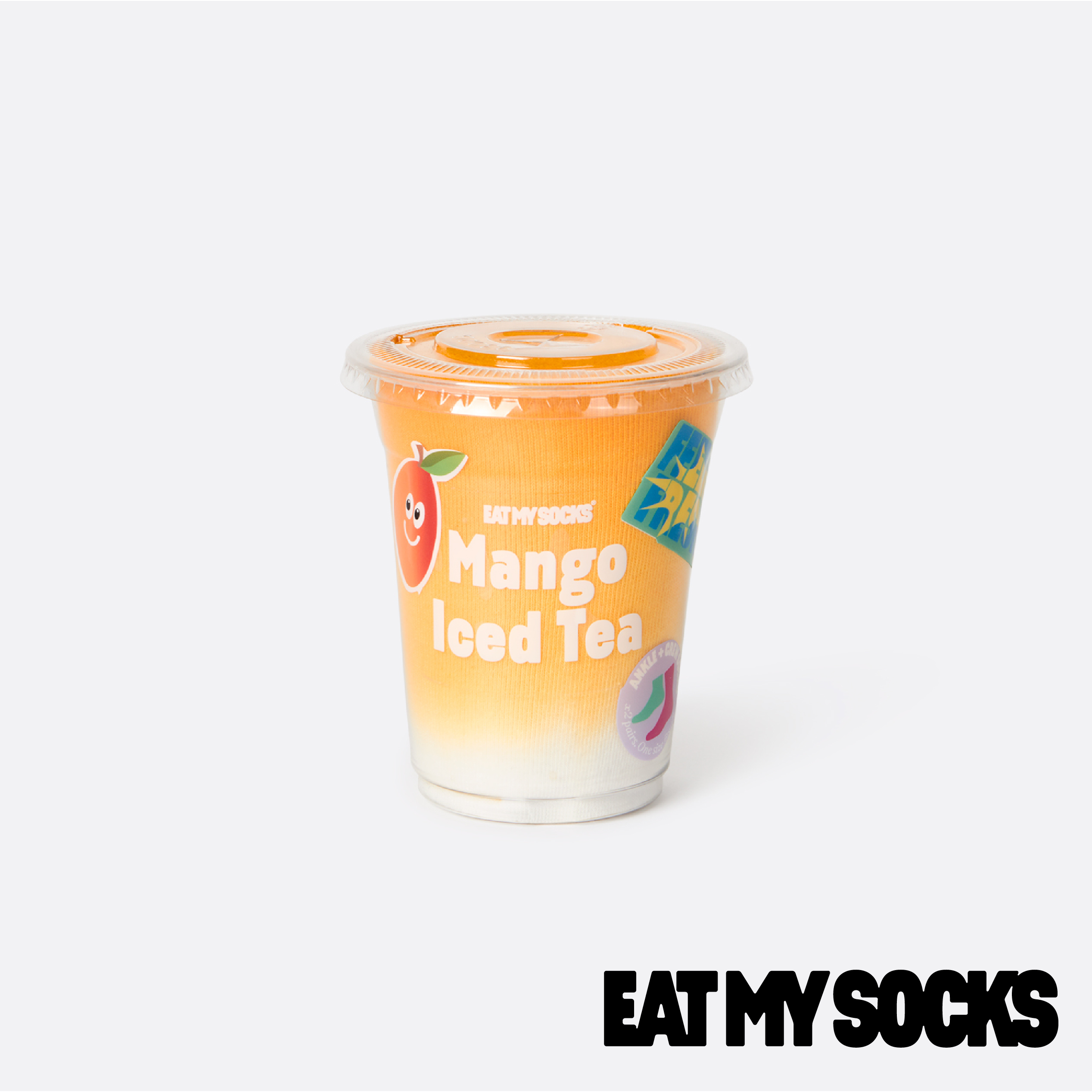 EAT MY SOCKS｜襪子｜甜點系列｜芒果奶昔 (2入)