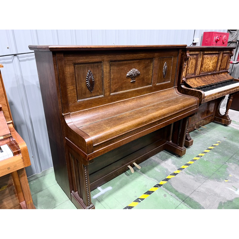 嚴選歐洲琴 瑞士產 WOHLFAHRT手工琴 實木雕刻 3號琴 中古鋼琴 二手鋼琴 漢麟樂器 保固保修 全台最大歐美琴