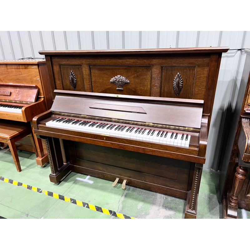 嚴選歐洲琴 瑞士產 WOHLFAHRT手工琴 實木雕刻 3號琴 中古鋼琴 二手鋼琴 漢麟樂器 保固保修 全台最大歐美琴