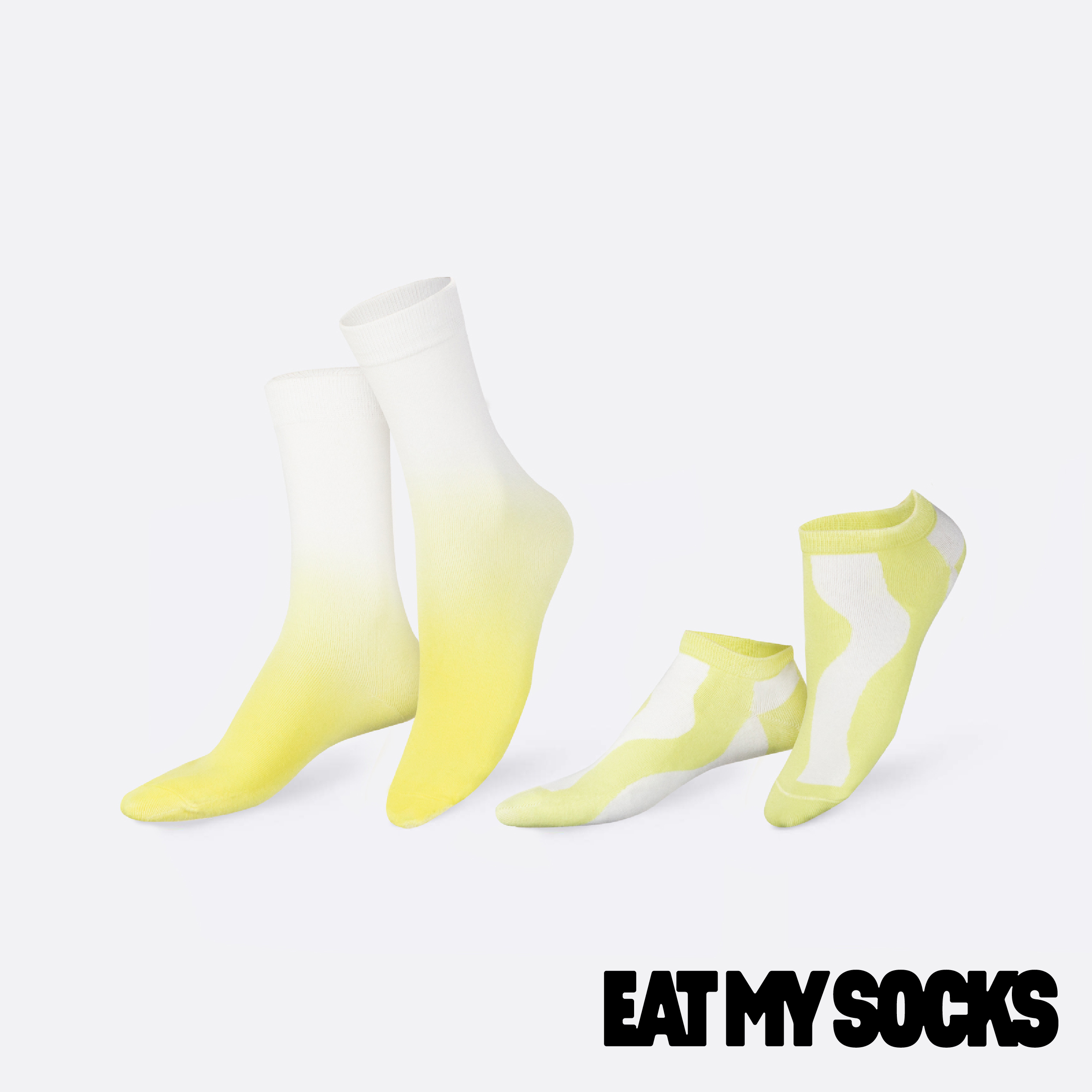 EAT MY SOCKS｜襪子｜甜點系列｜檸檬奶昔 (2入)