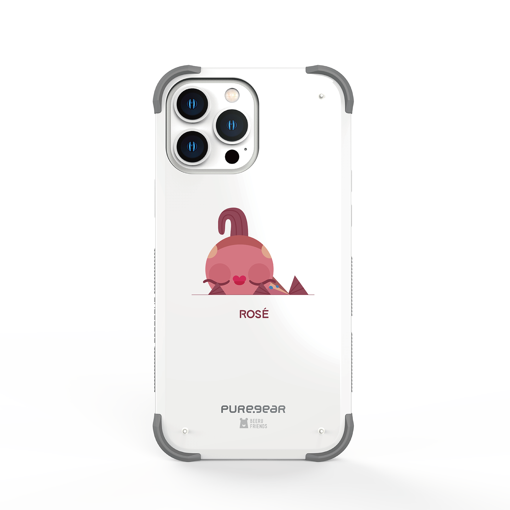 iPhone 13/12/11 坦克軍規防摔手機殼 / 午睡紅瑰 (Taiwan Bar)