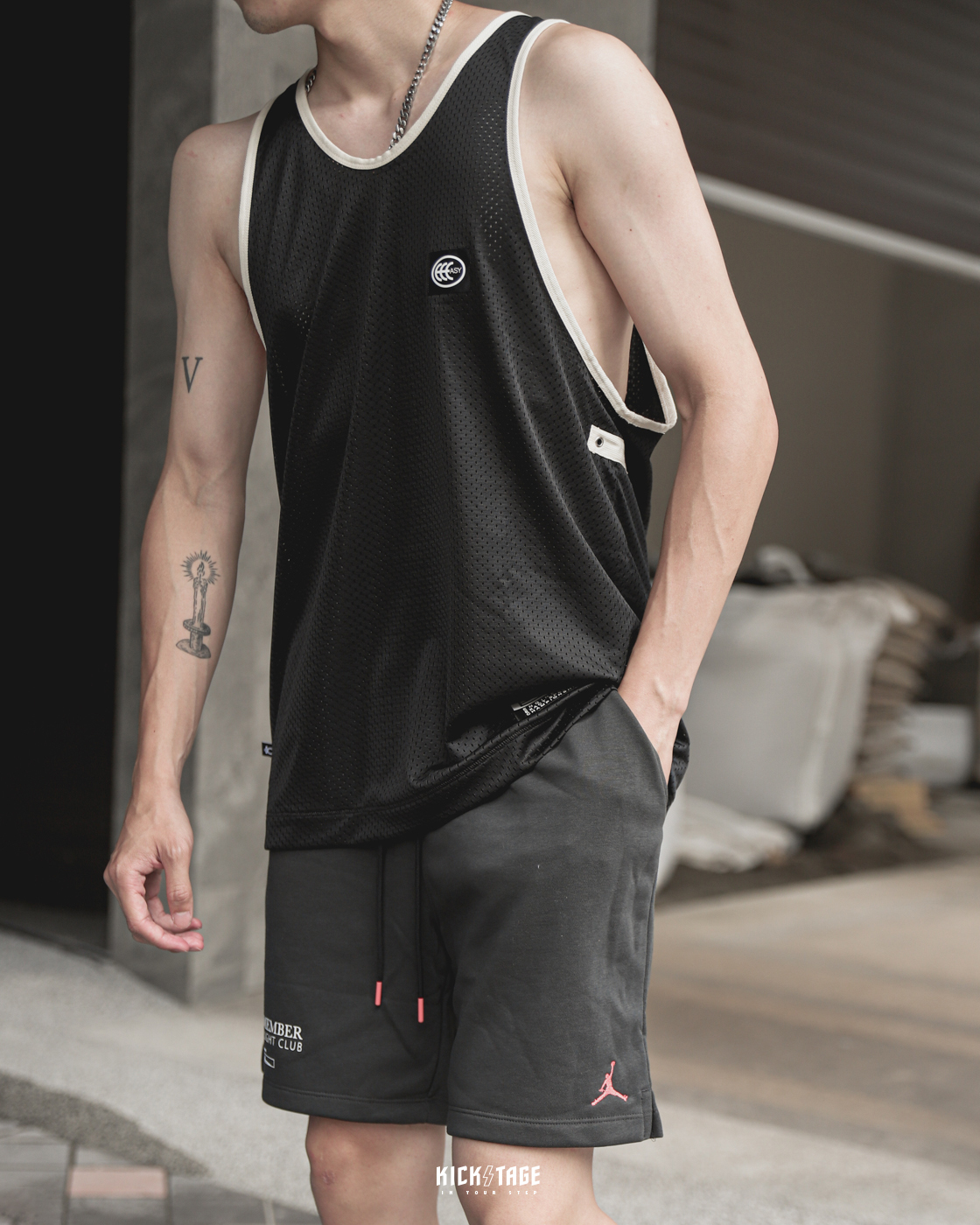 **特價商品售出不退換**男款 NIKE Dri-FIT KD EASY 黑色 雙勾 網眼布 吸濕排汗 球衣 運動 背心【DX0334-010】NIKEKD 25SALE