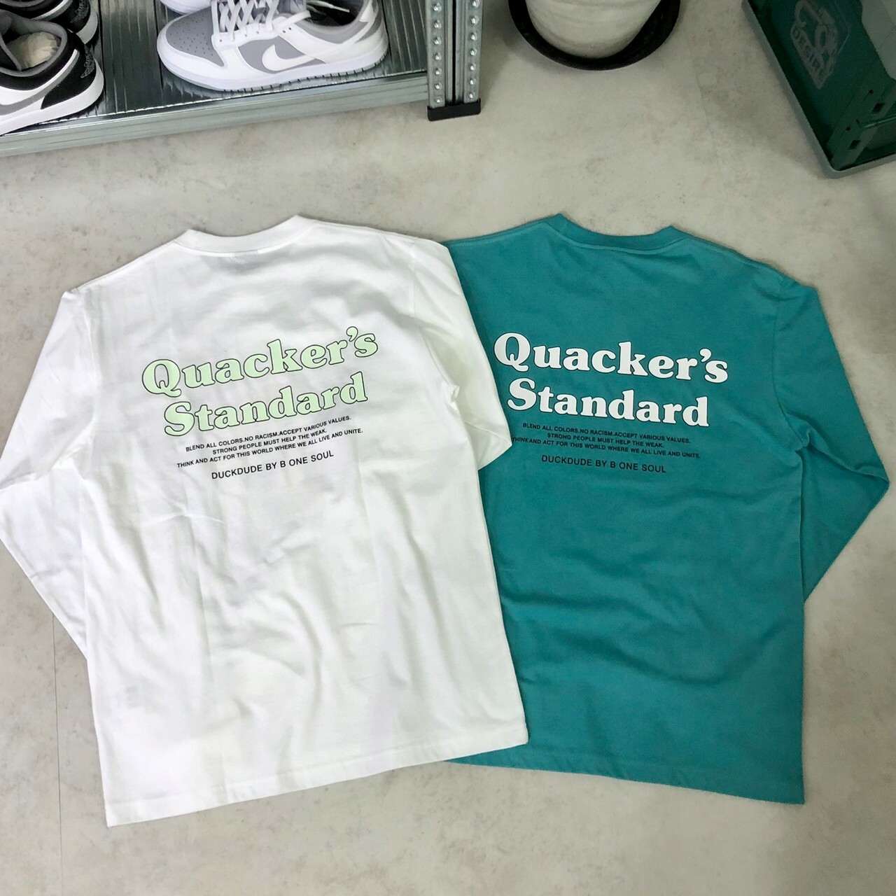 Duck Dude 達酷鴨 Milk Pack L/S Tee 薄長袖  I-1370002