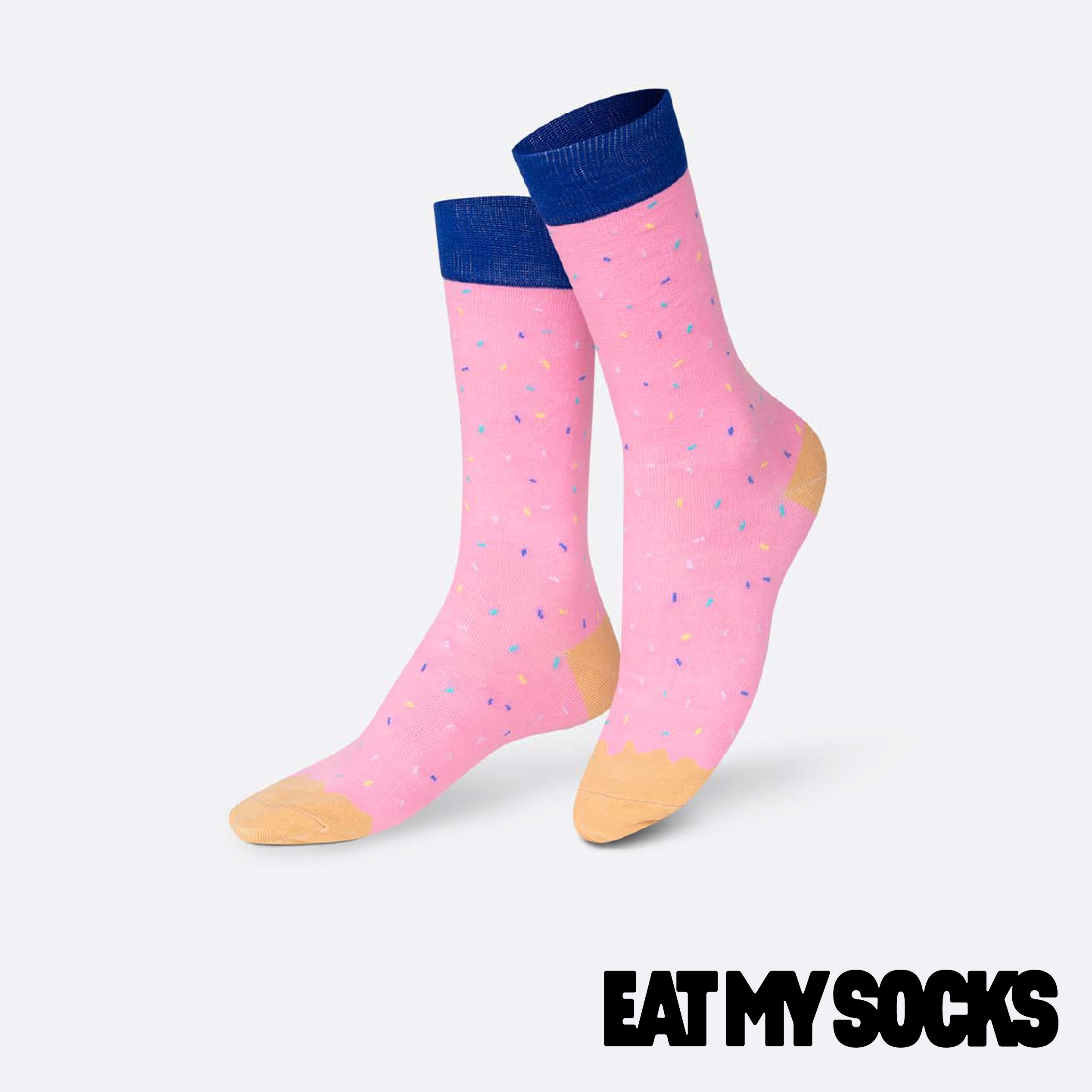 EAT MY SOCKS ｜襪子｜甜點系列｜草莓甜甜圈