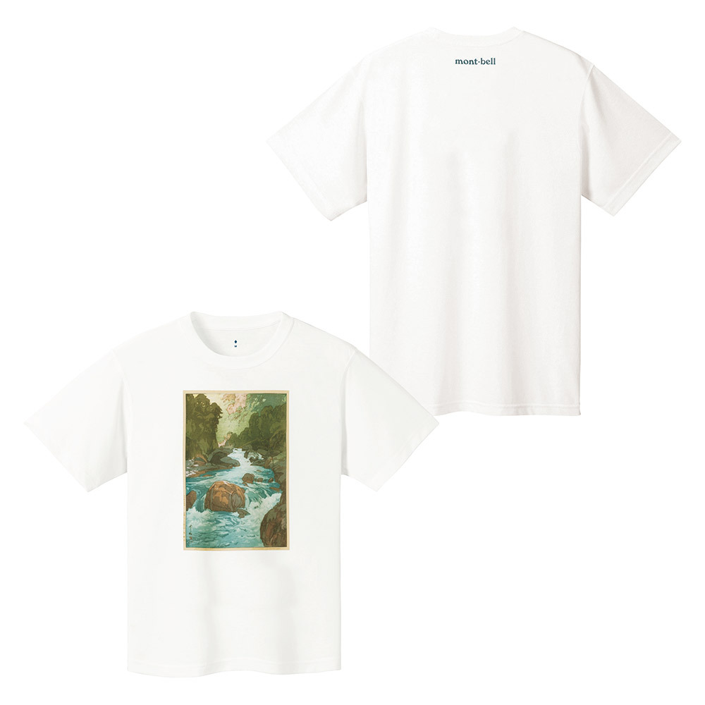 Montbell Wickron Tee Kurobegawa 1114346 透氣快乾 T-Shirt