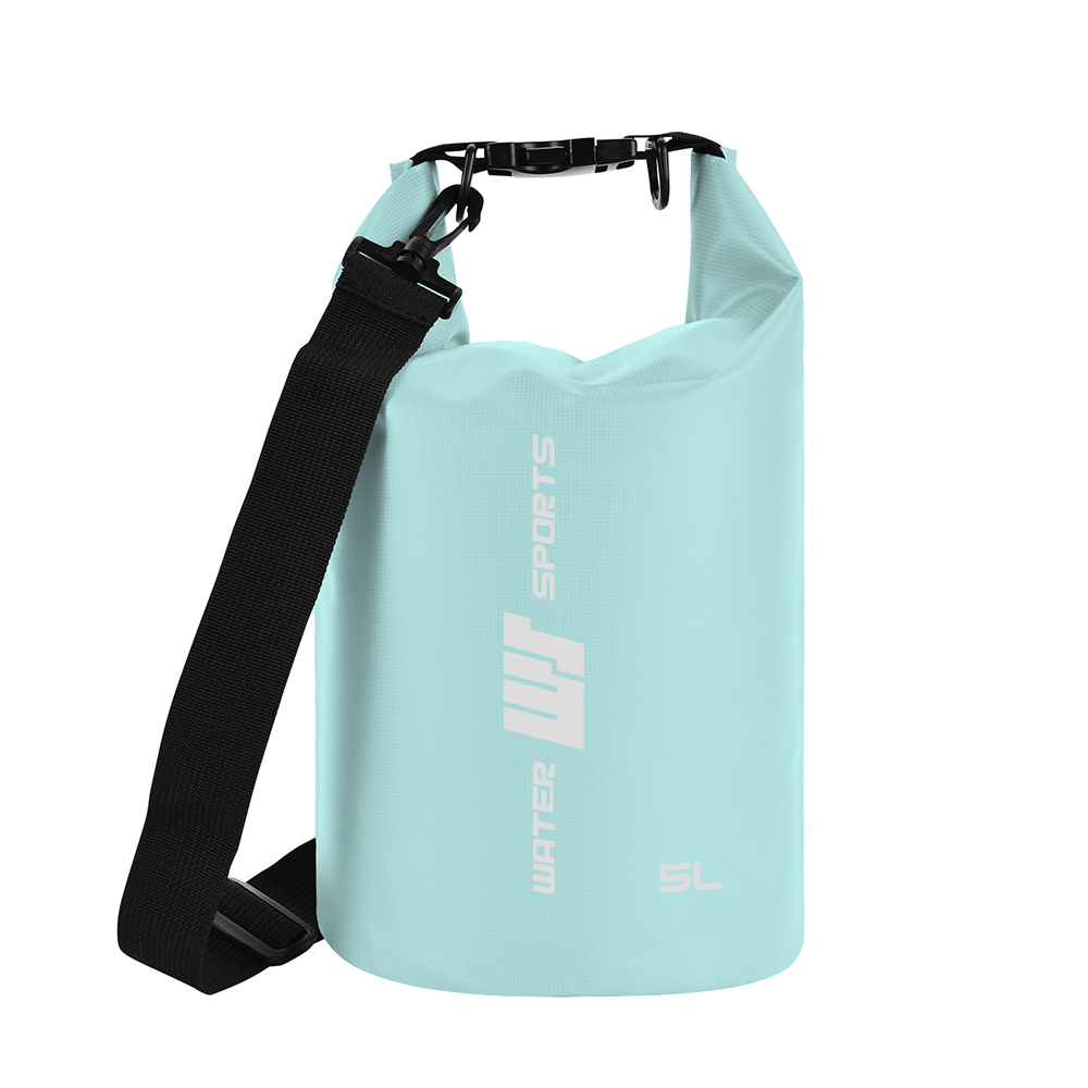 PVC 圓筒防水單肩包 5升