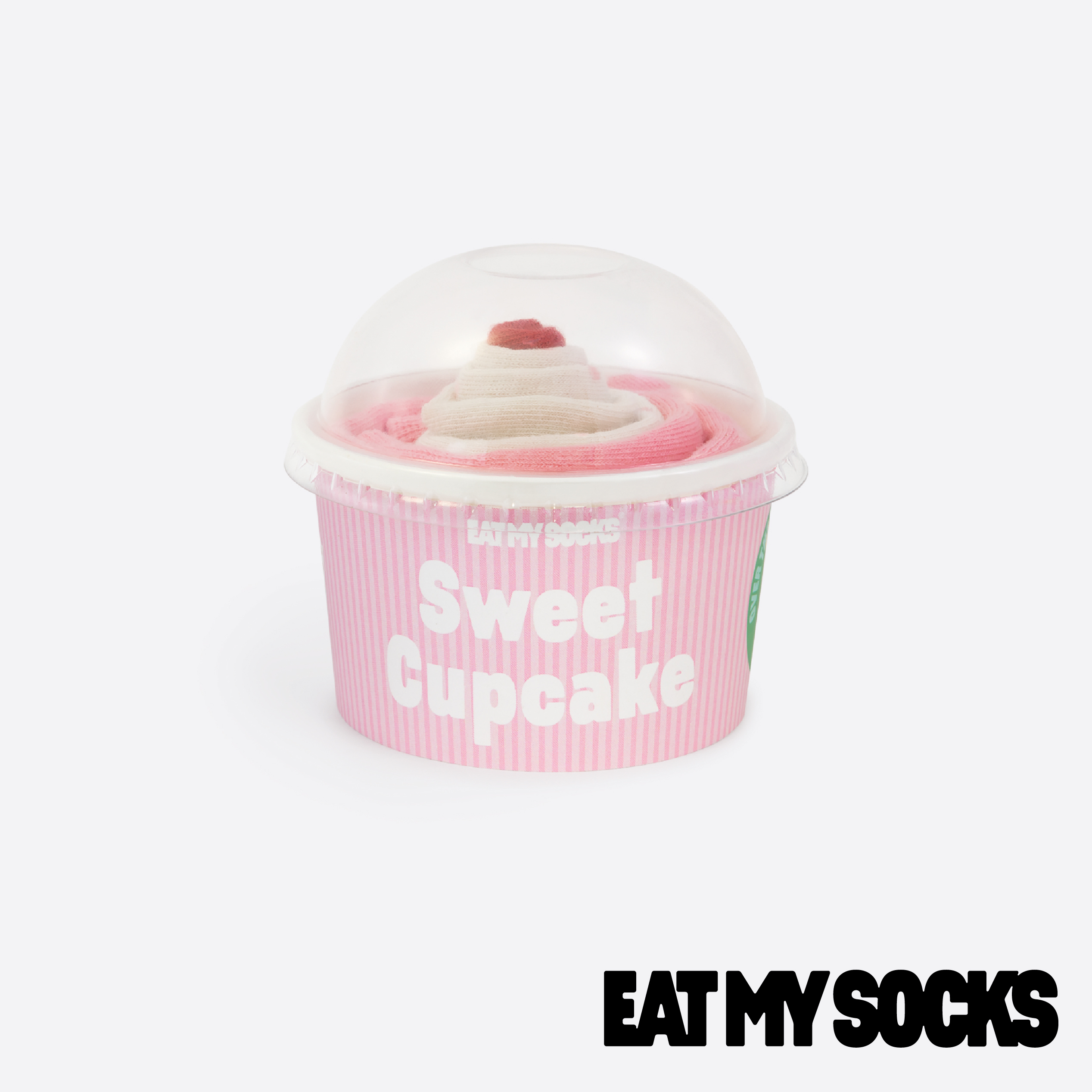 EAT MY SOCKS｜襪子｜甜點系列｜草莓杯子蛋糕