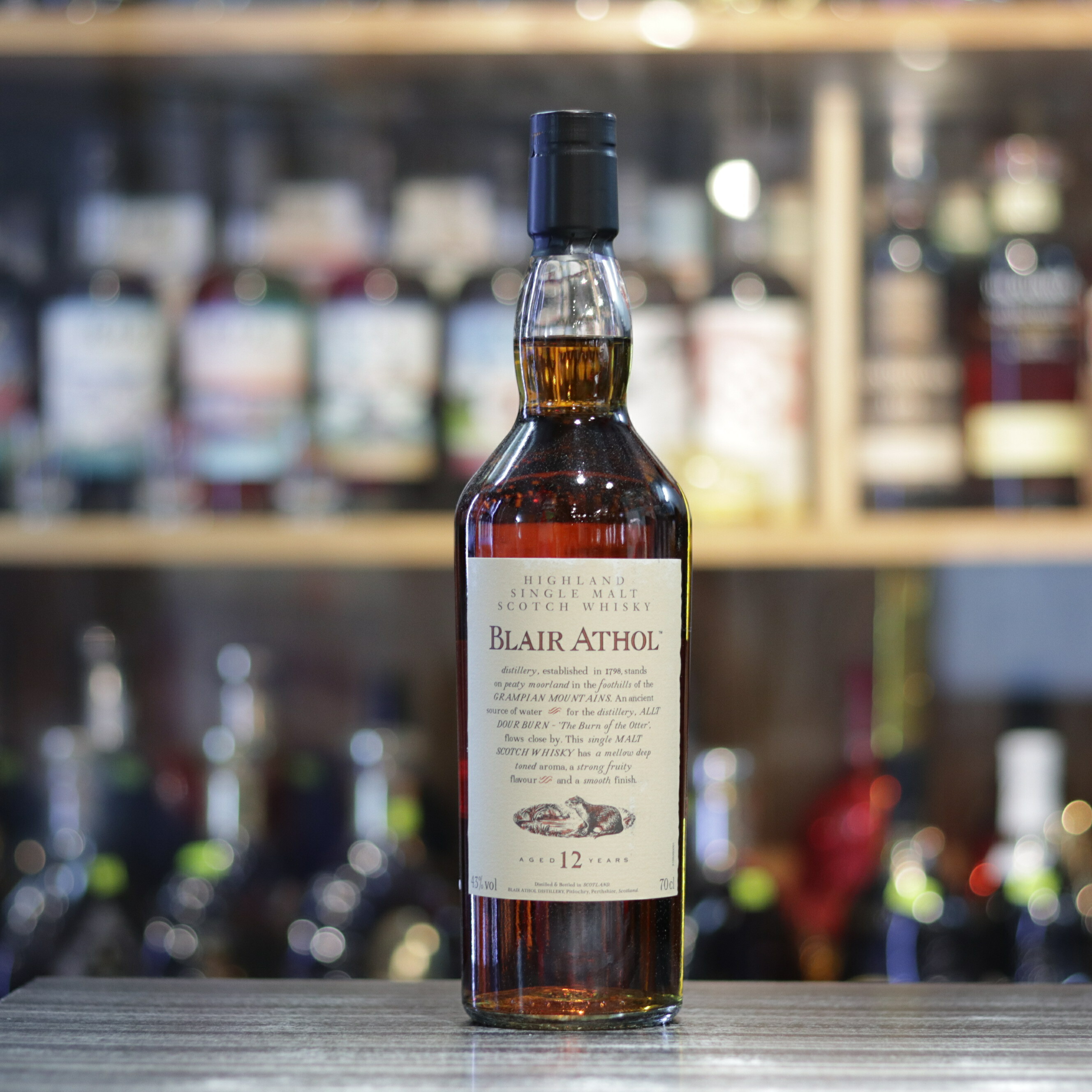 Blair Athol 12 Year Old Flora and Fauna - 70cl/43%