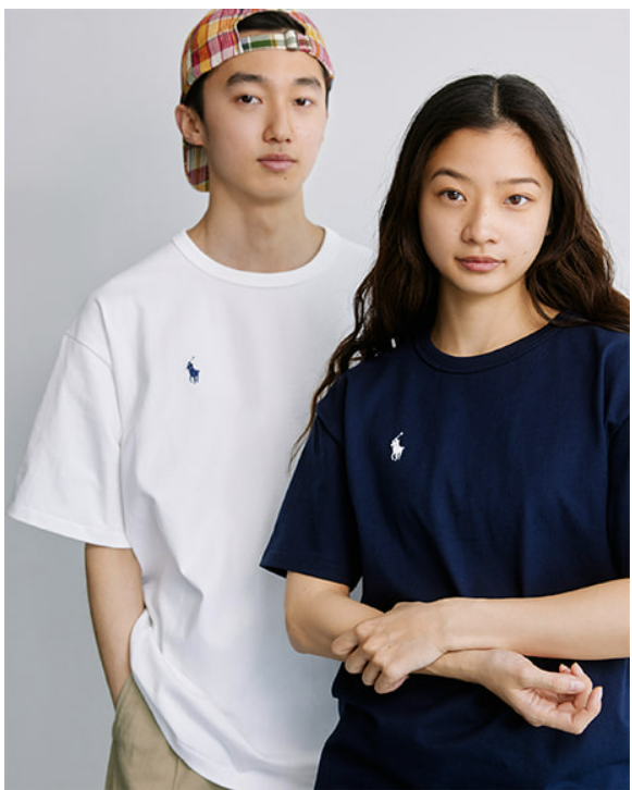 預購) 日本BEAMS × Polo Ralph Lauren / 別注款聯名款T-SHIRT 素色