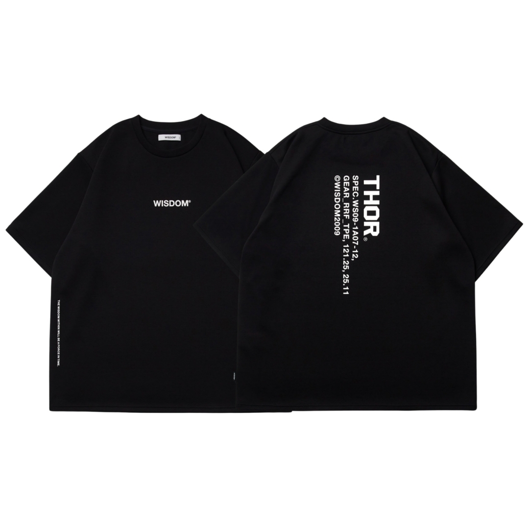 Antwort SS PROMOTION TEE アントワート サイズ3 アントワート Antwort 24SS SS PROMOTION TEE - FADE BLACK