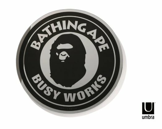 BAPE UMBRA HUB MIRROR APE 玻璃 鏡子 壁掛 反射 照亮房間 現貨
