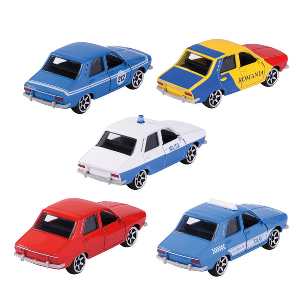 《 美捷輪 Majorette 》美捷輪小汽車-Dacia 1300五入組