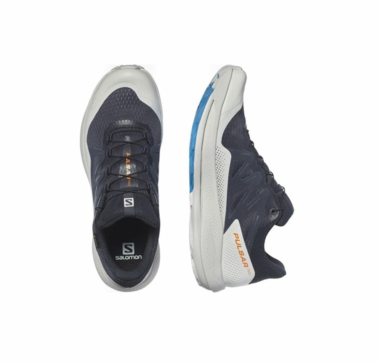 代購 Salomon Pulsar Trail Gore-Tex 戶外 功能鞋 跑步鞋 黑灰 APR-