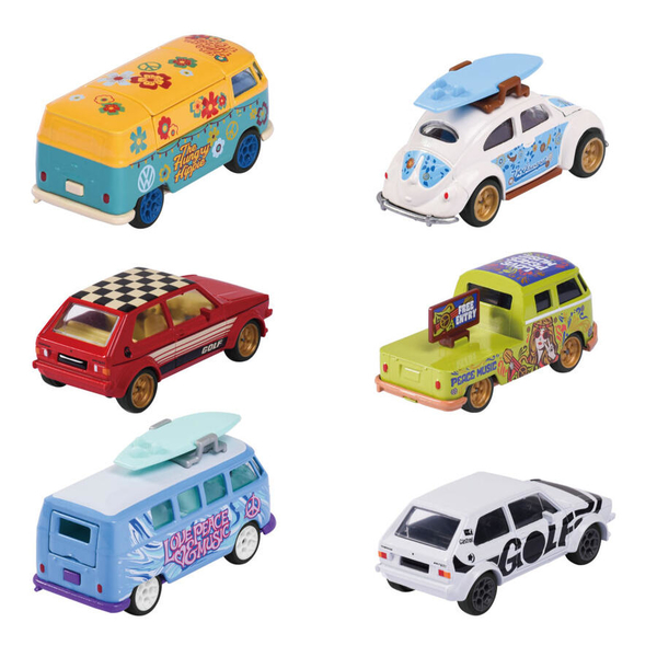 《 美捷輪 Majorette 》美捷輪小汽車-豪華VW嬉皮系列(隨機出貨)