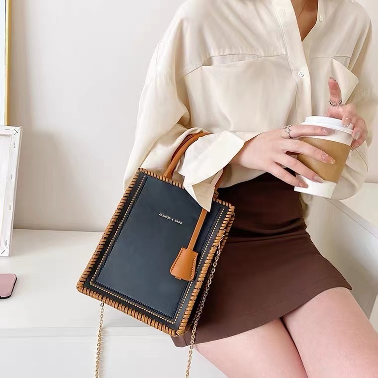 DIY皮質網紅手工包包