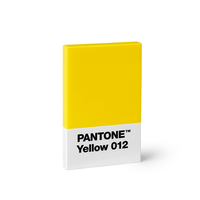 PANTONE 色票造型名片夾 黃色