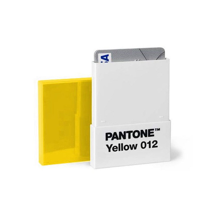 PANTONE 色票造型名片夾 黃色