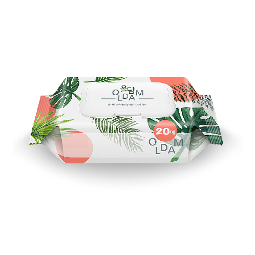 【OLDAM-MONSTERA】龜背竹嬰兒濕紙巾 (嬰兒專用-便攜式x20張)