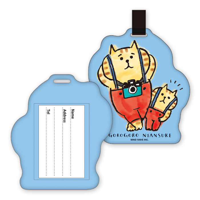 喵之助 行李吊牌｜日本Mind Wave