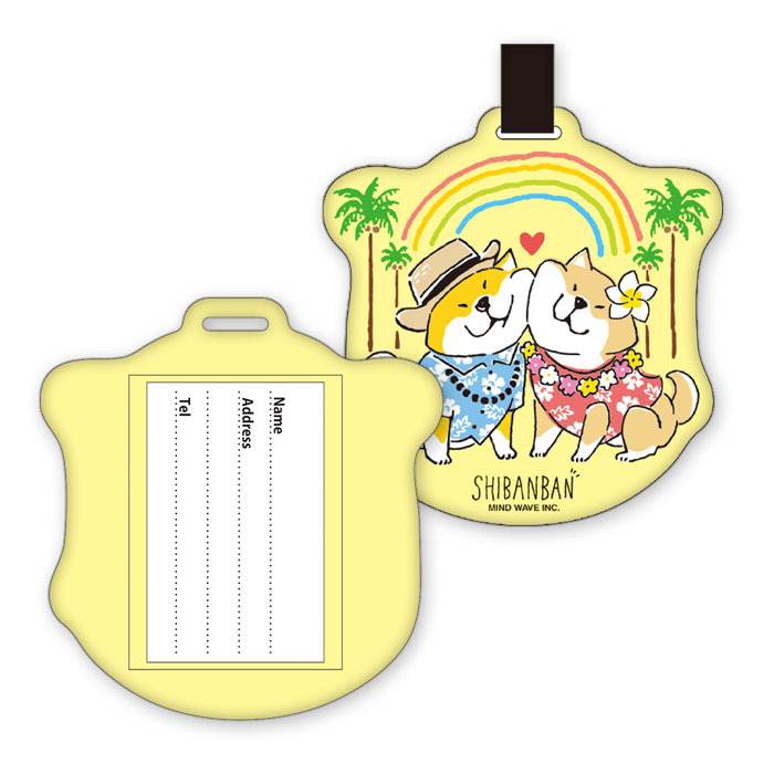 柴犬 行李吊牌｜日本Mind Wave