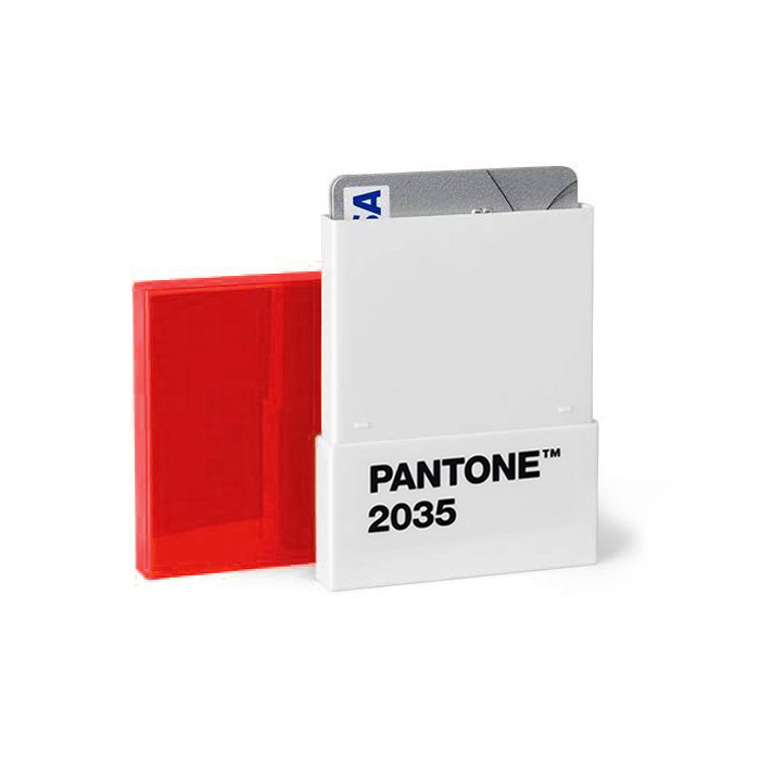 PANTONE 色票造型名片夾 紅色