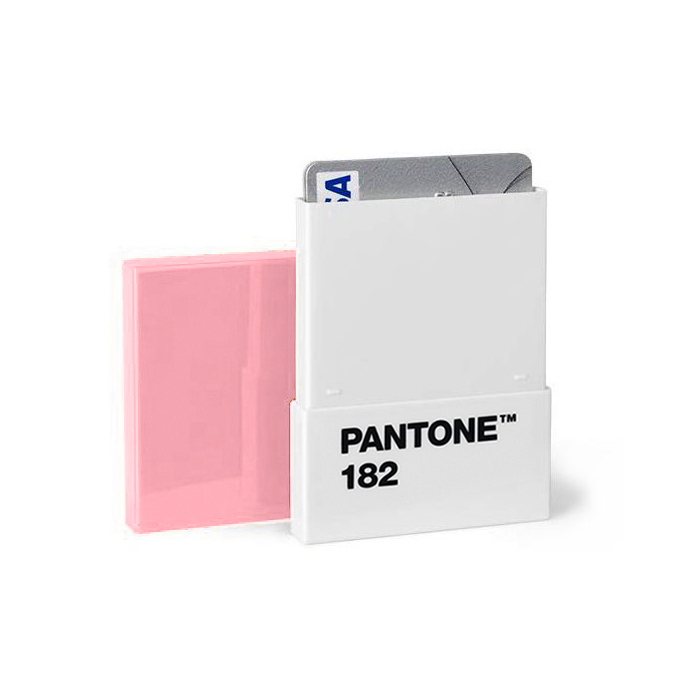 PANTONE 色票造型名片夾 淺粉色