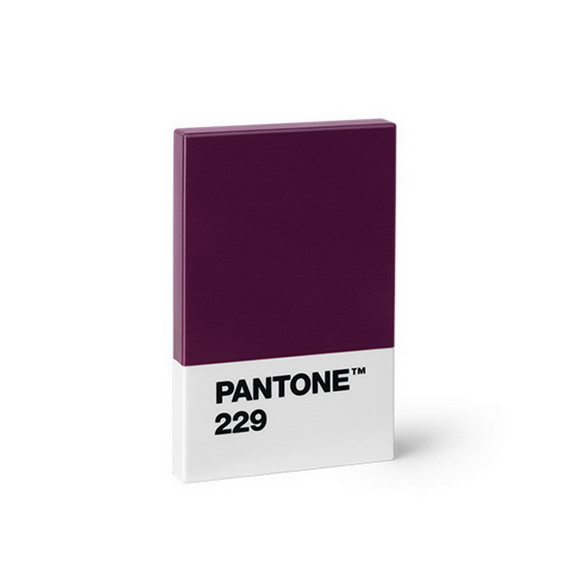 PANTONE 色票造型名片夾 茄紫色