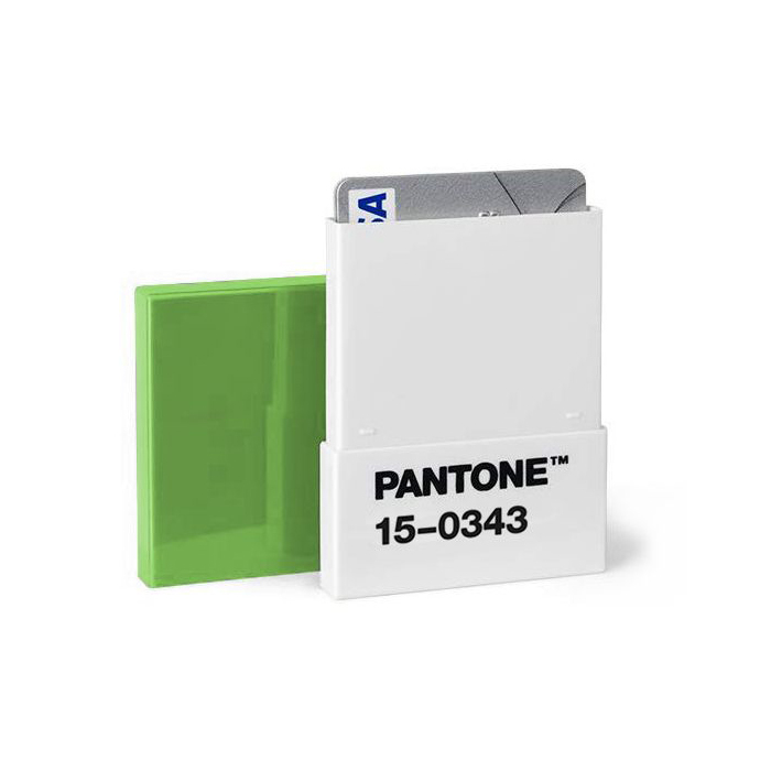 PANTONE 色票造型名片夾 綠色