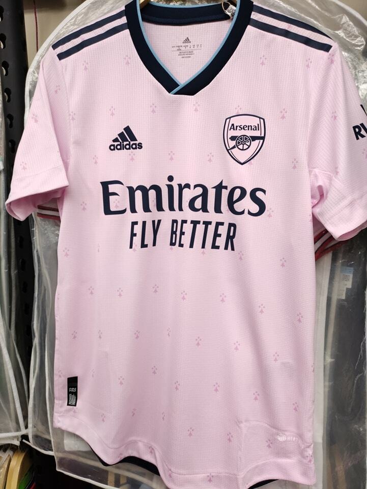 22-23阿仙奴第二作客球員版球衣