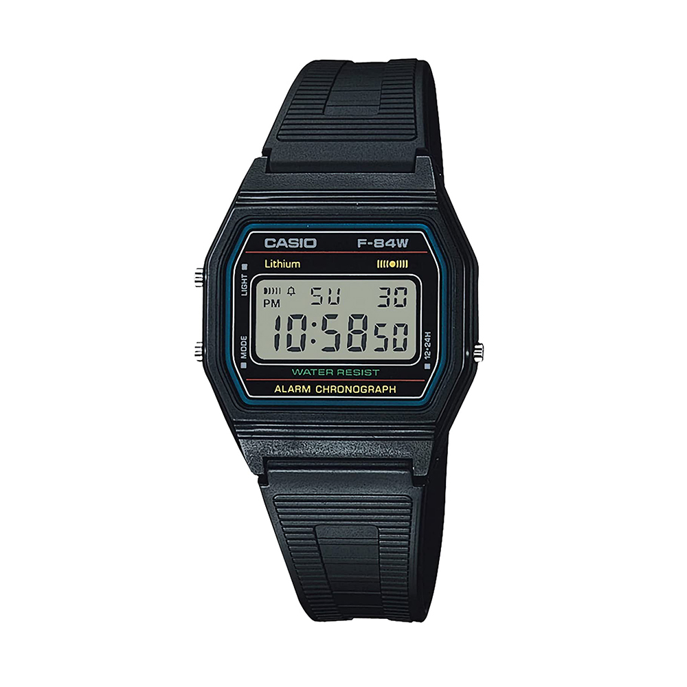 Casio F-84W-1 中裝 方形復古跳字錶