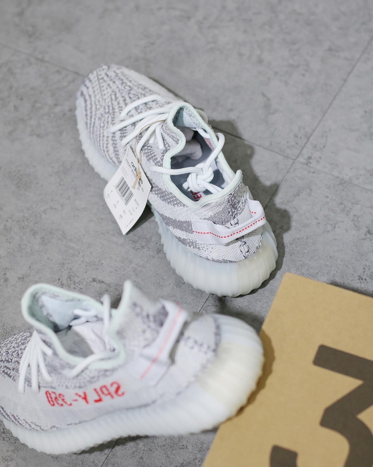 yeezy light blue tint