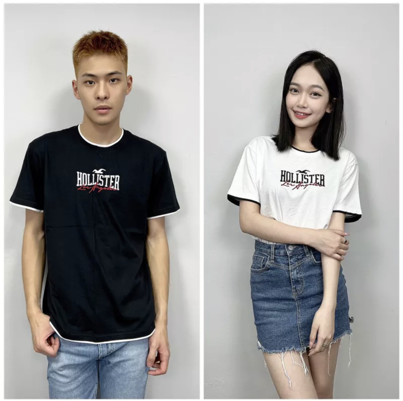 Hollister 海鷗 電繡字母 滾邊 短袖T恤 短T