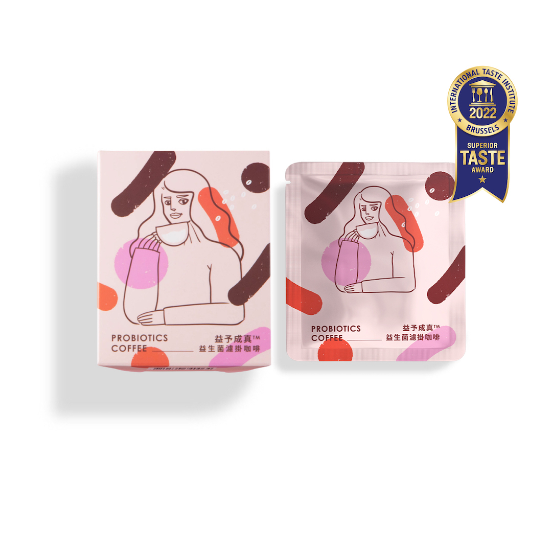 益予成真 益生菌濾掛咖啡（晨光果露) 10包/盒