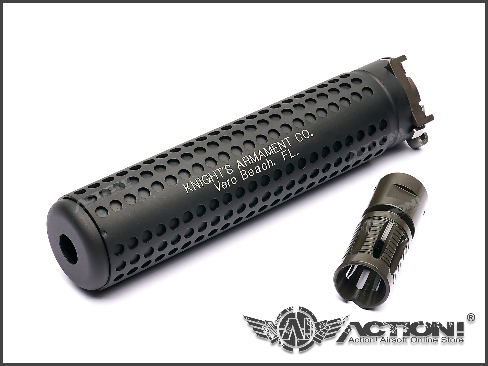 VFC - KAC 556 QDSS-NT4 Style AIRSOFT Suppressor with G3